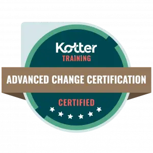 Kotter Advanced Change Certification